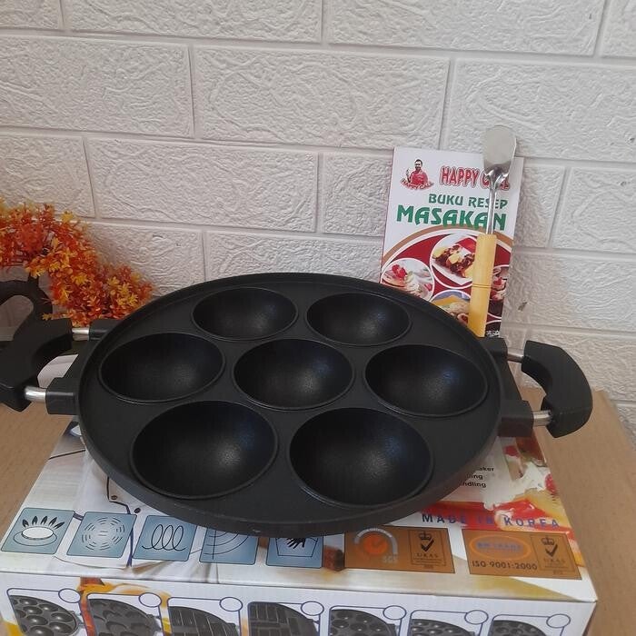 Cetakan Kue Serabi /Surabi / Apem 7/ Carangbikang Lubang Cekung Happy Call