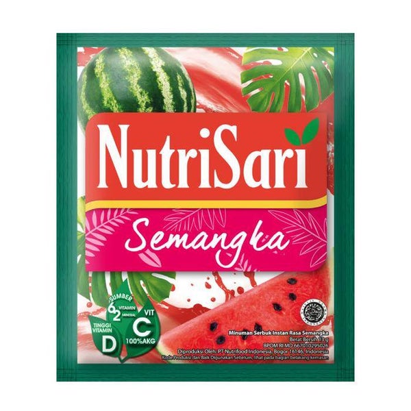 Nutrisari Semangka 10 sachet x @ 11 G