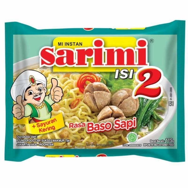 Sarimi Isi 2 Rasa Baso Sapi 115 gram