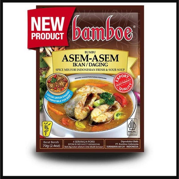 Bamboe asem asem 70 G