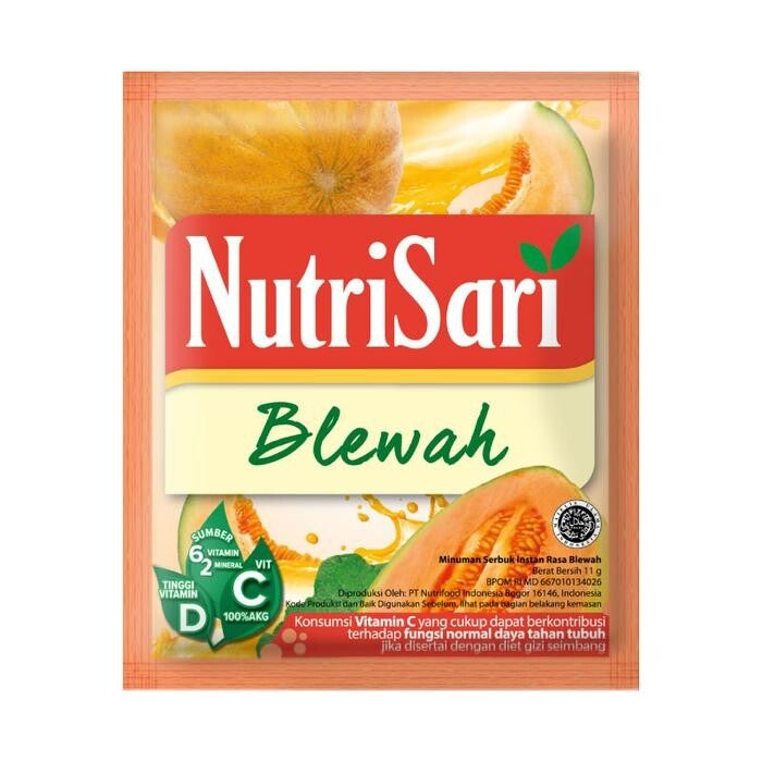 Nutrisari Blewah 10 sachet x @ 11 G