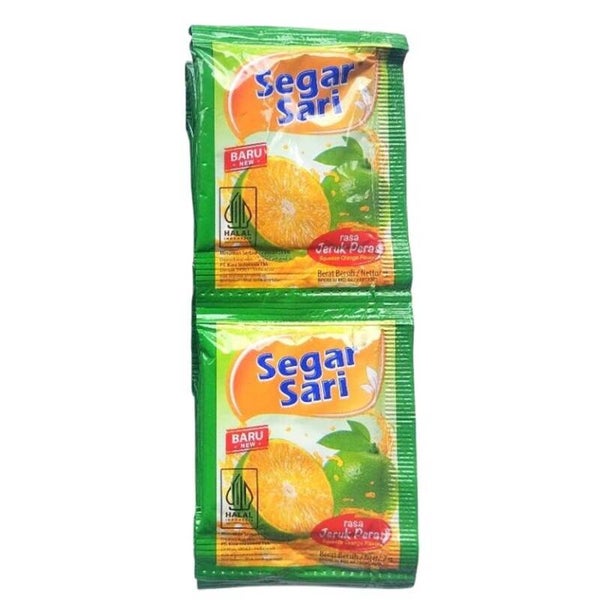 Segar Sari Jeruk Peras  1 Renceng - 10pcs