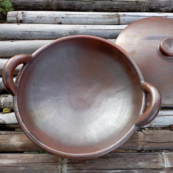 Wajan Tanah Liat Gerabah Wajan Tradisional - Diameter 40 cm