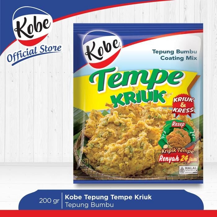 Kobe Tepung Tempe Goreng Kriuk 200gr