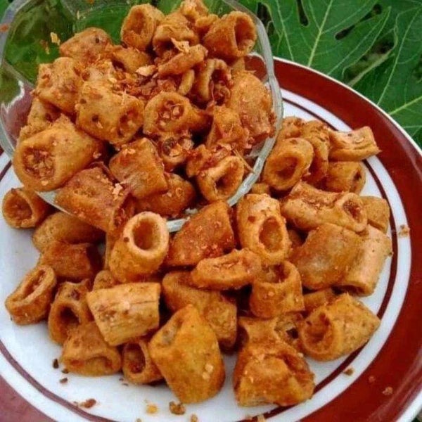 SOTONG GORENG KRISPI Extra Daun JERUK 500 G - PEDAS