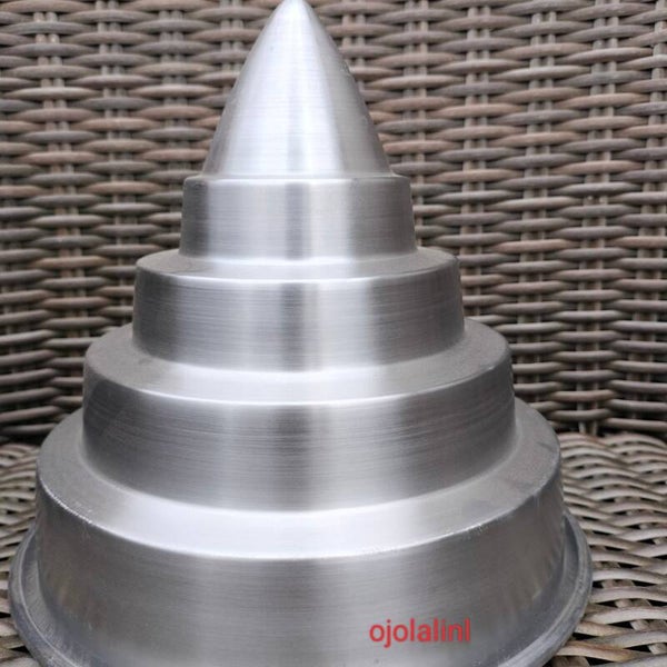 Cetakan tumpeng susun besar jumbo diameter 20