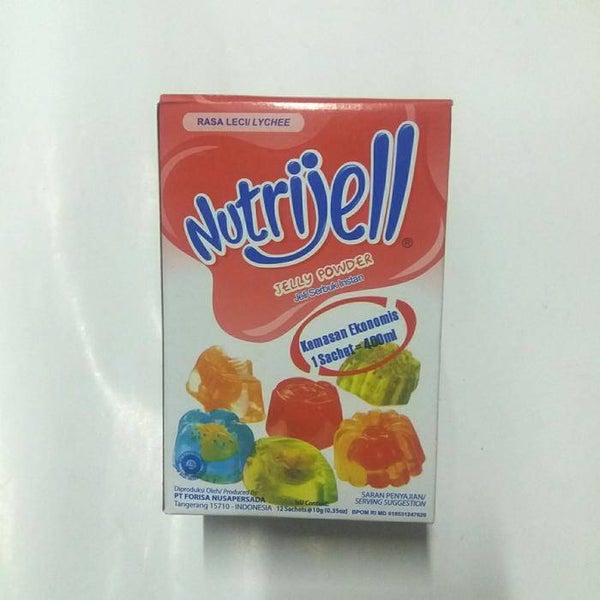 Nutrijell rasa leci 10 gr x12 pcs (1 box)