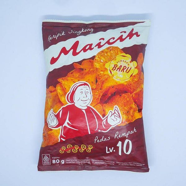 Maicih Keripik Singkong Pedas  Level 10
