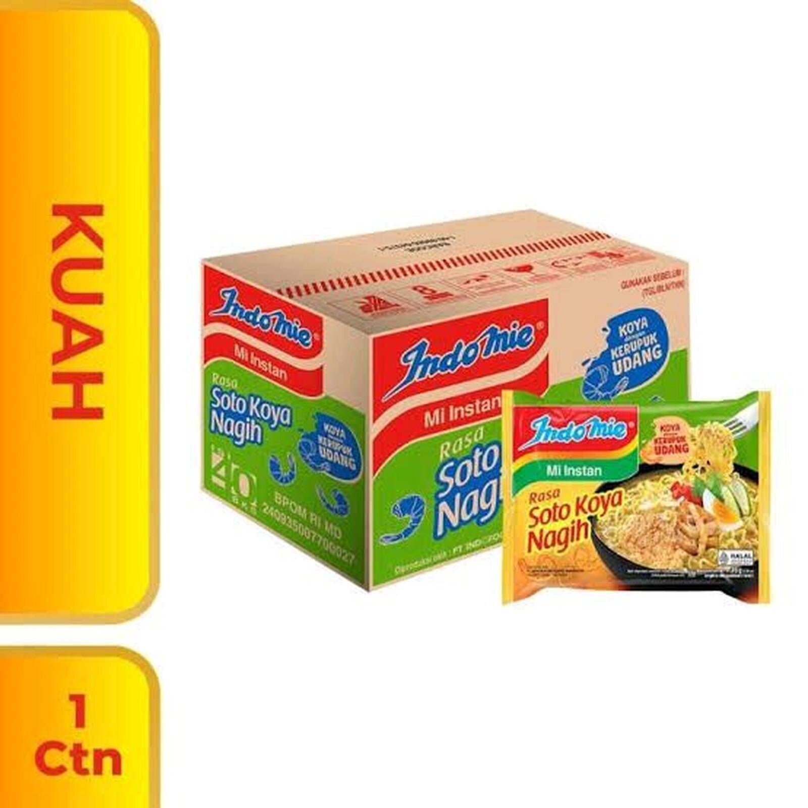 Indomie soto koya nagih 76 Gx 40 pcs (1 doos)