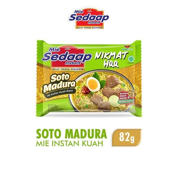 Sedaap Mie Instan Soto Madura 82 gr