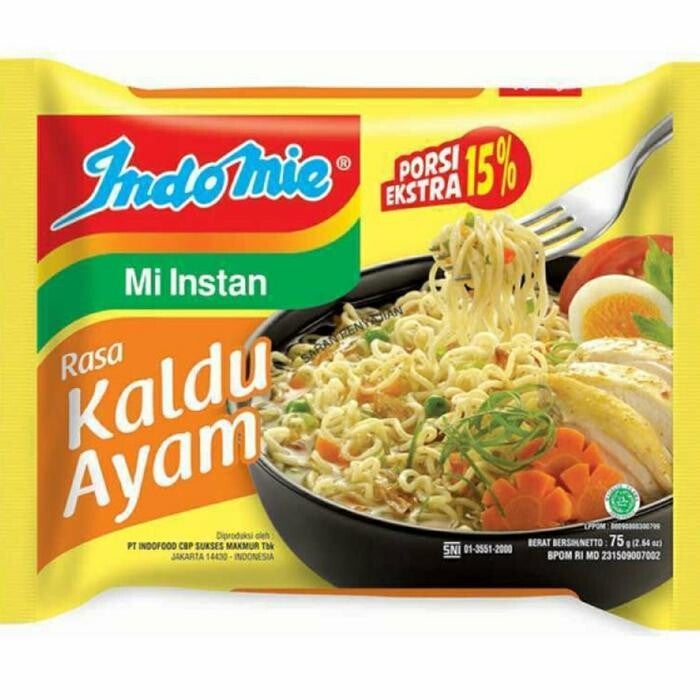 INDOMIE KALDU AYAM 75 G (Original Indonesia)