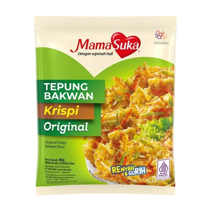 Mamasuka Tepung Bakwan Crispy 225 G