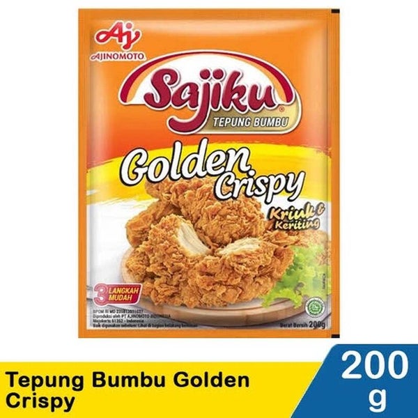 Sajiku Tepung Bumbu Golden Crispy 200G