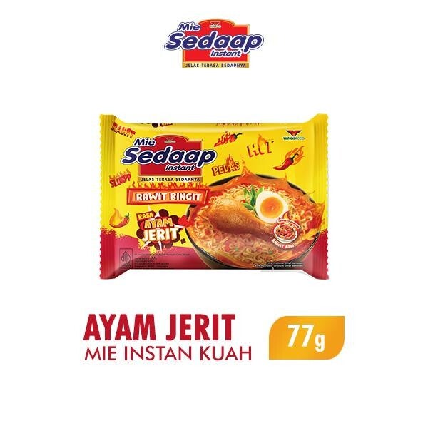 Sedaap Mie Instan Ayam Jerit 77 gr