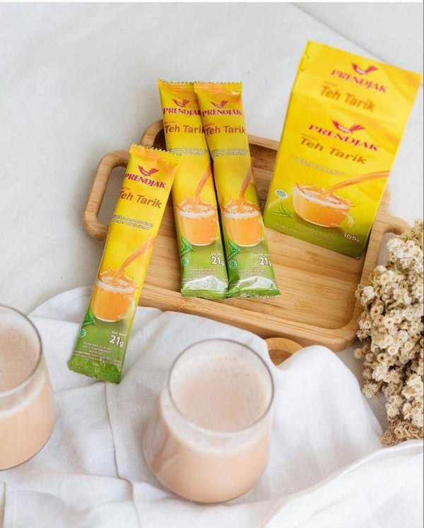 Prendjak Teh Tarik Less Sugar Stick 5 sachet @21 G
