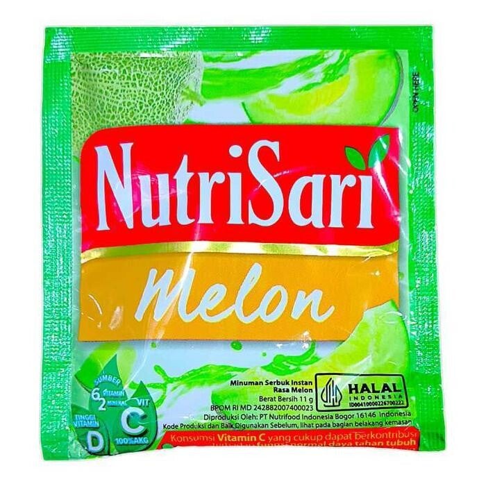 Nutrisari Melon 10 sachet x @ 11 G