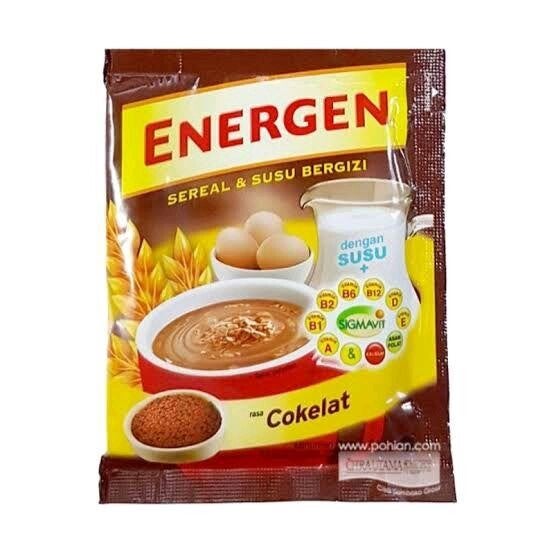 ENERGEN SEREAL I RASA COKLAT  10 PCS @30 GR