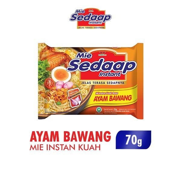 Sedaap Mie Instan Ayam Bawang 70 gr