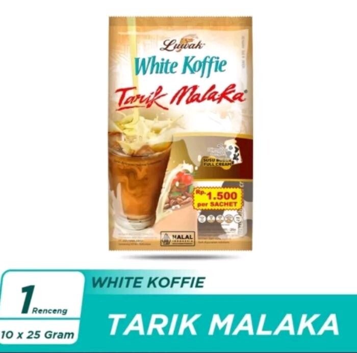 Kopi Luwak White Koffie Tarik Malaka Bag 10x20gr