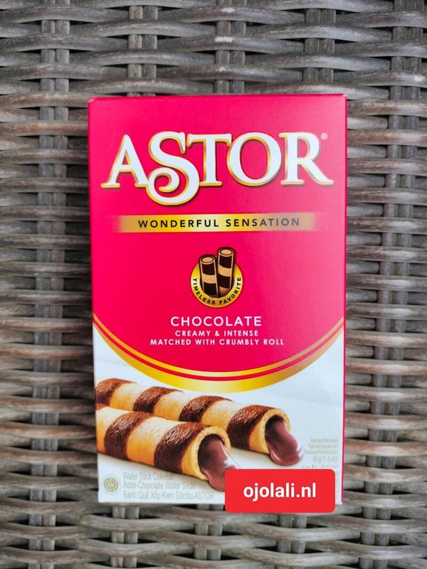 ASTOR Wafer Sticks Chocolate 40g