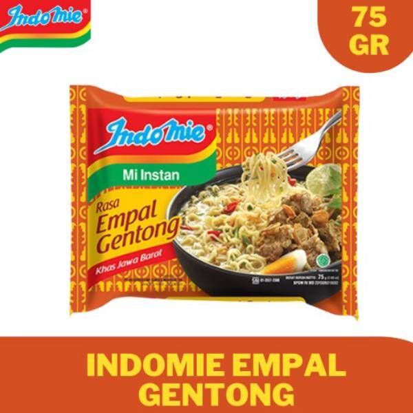 Indomie Mi Instan Rasa Empal Gentong Bandung 75 G