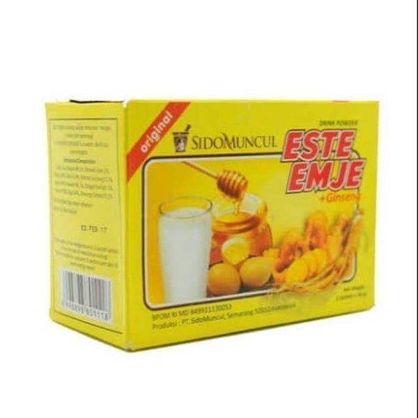 SIDO MUNCUL ESTE EMJE 5 SACHET SUSU TELUR MADU JAHE STMJ ES TE EM JE
