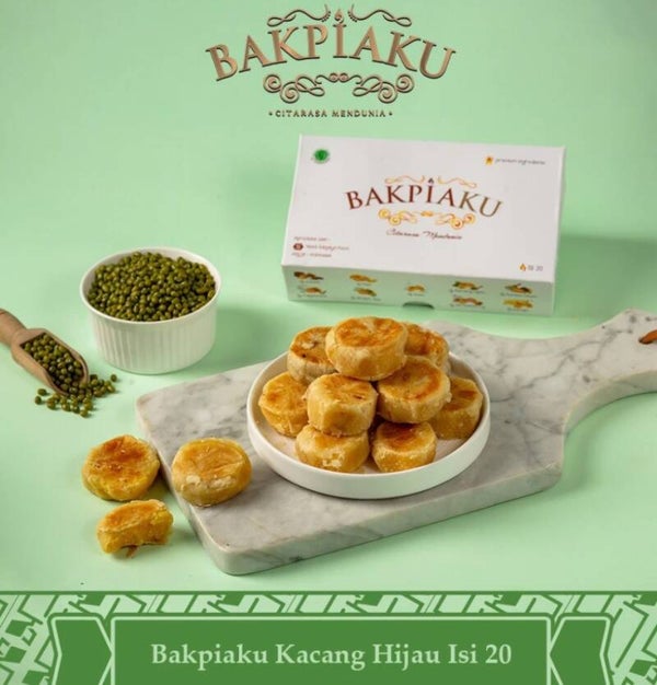 Bakpia Bakpiaku Khas Jogja Isi 10 Rasa Kacang Hijau
