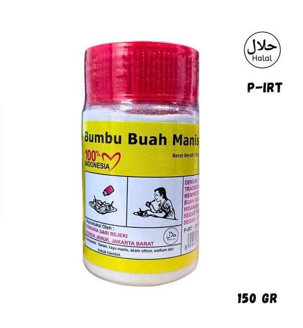 Bumbu Buah Garam Rujak Kiamboy Manis