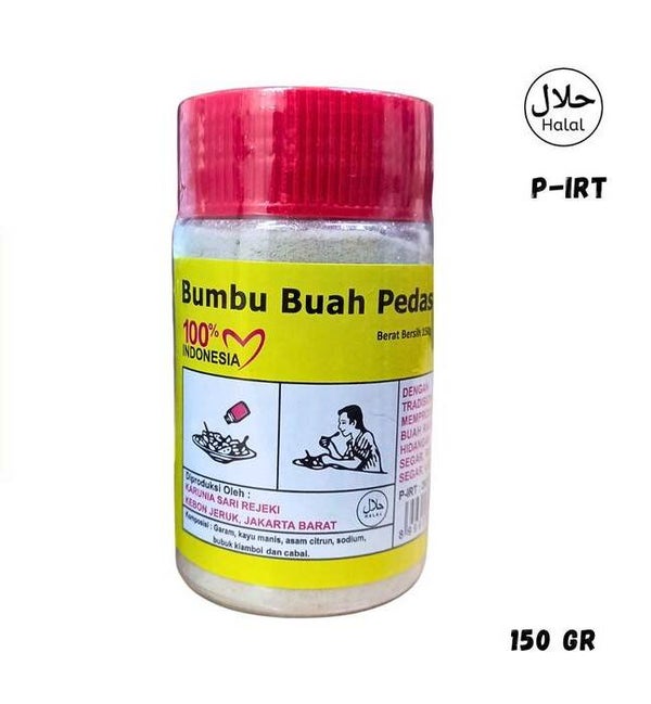 Bumbu Buah Garam Rujak Kiamboy Pedas