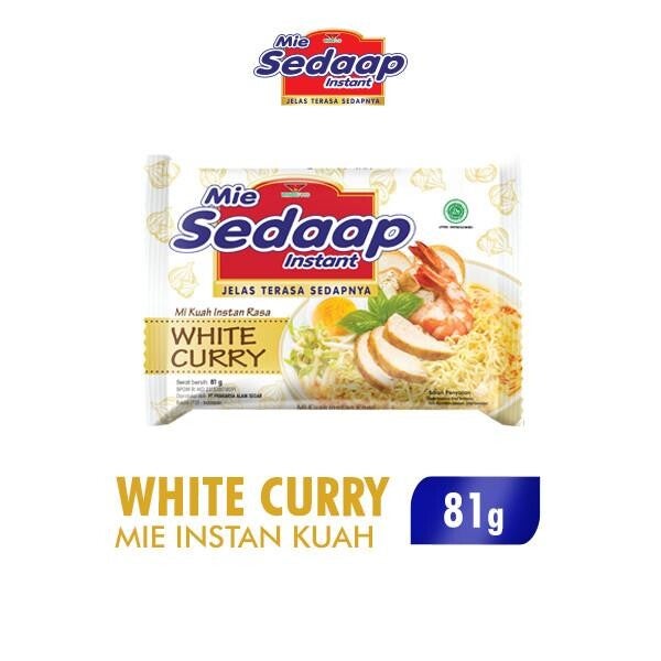 Sedaap Mie Instan White Curry 81 gr