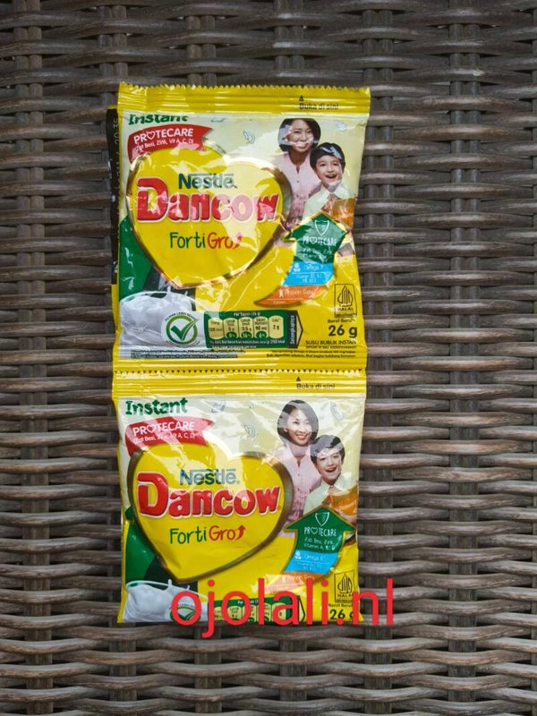 Dancow drink 1 renceng 10 sachet @26 g (White).