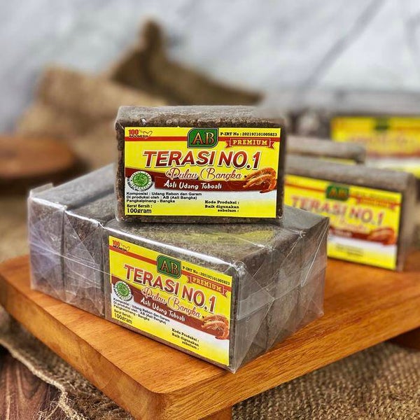 Terasi Bangka 100 G - Merek AB
