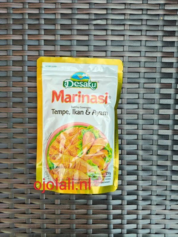 Desaku Marinasi Tempe Ikan & Ayam 250gr Pouch