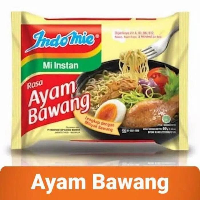 Indomie Mi Instan Rasa Ayam Bawang (Original Indonesia)