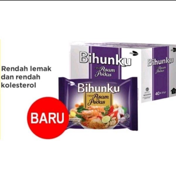 Bihunku Rasa Asam Pedas 1 dus 40 pcs