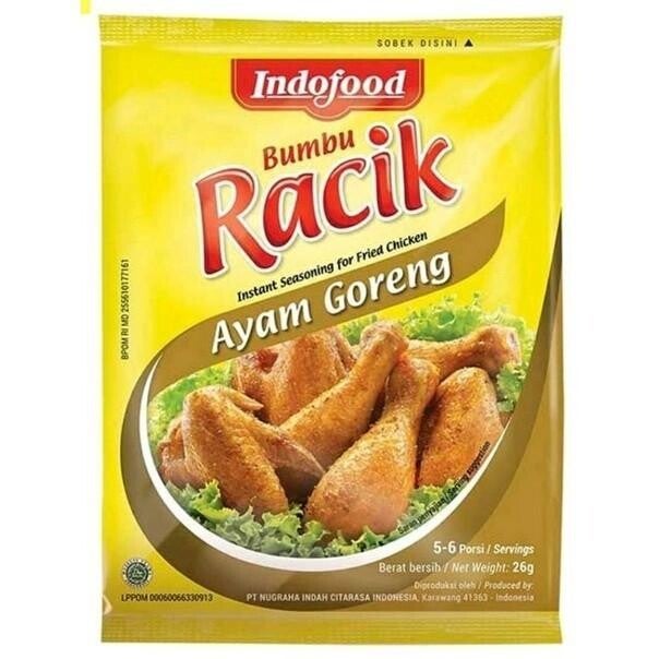 Racik Ayam Goreng 1 renceng (10 pcs @26 G)