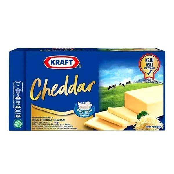 Kraft Keju Cheddar 150 G