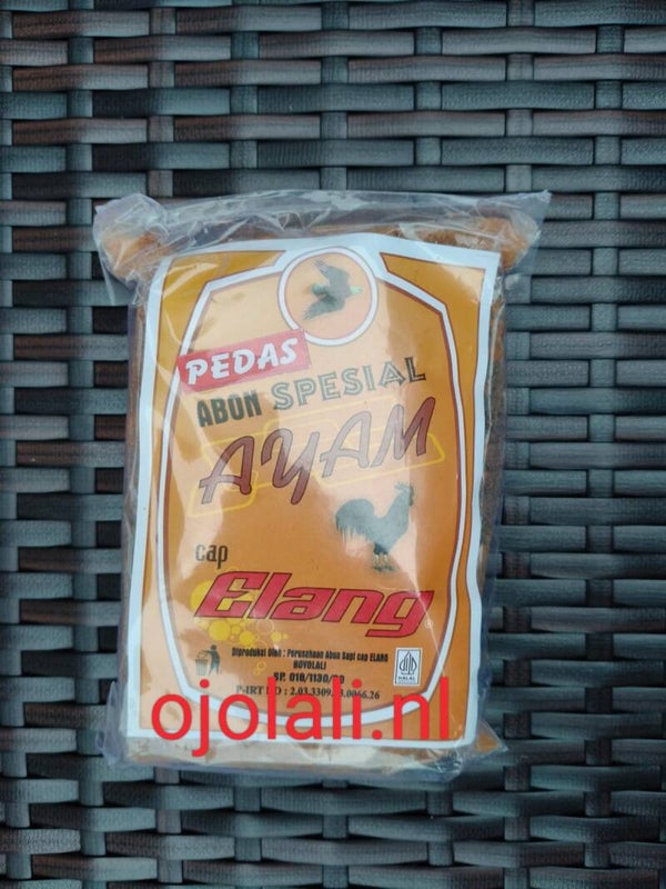 Abon Spesial Ayam cap Elang - Pedas 250 G Exp May 2026