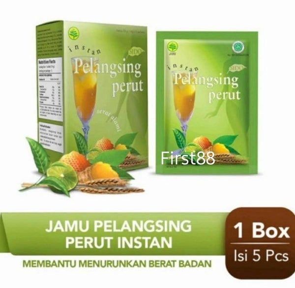 Sido Muncul Jamu Pelangsing Perut Instan 5's