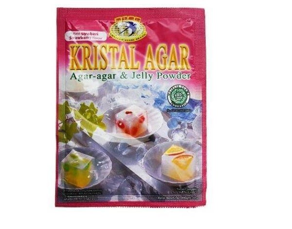 SWALLOW AGAR KRISTAL STRAWBERRY 10GR
