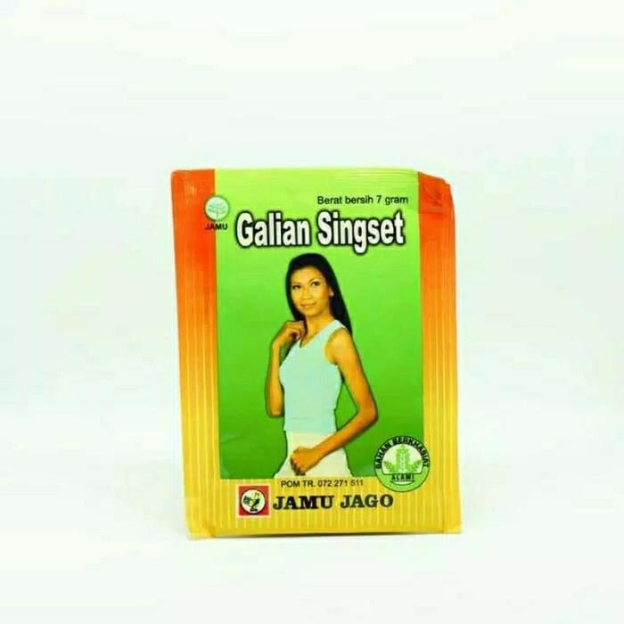 Jamu Jago Galian Singset Jamu Serbuk Diet dan Mengurangi Lemak Tubuh