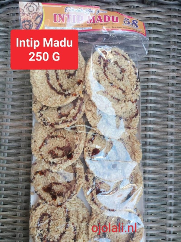 Intip Madu Rengginang Manis Khas Solo 250 G