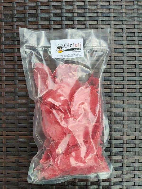 Kerupuk Merah Padang 250 G