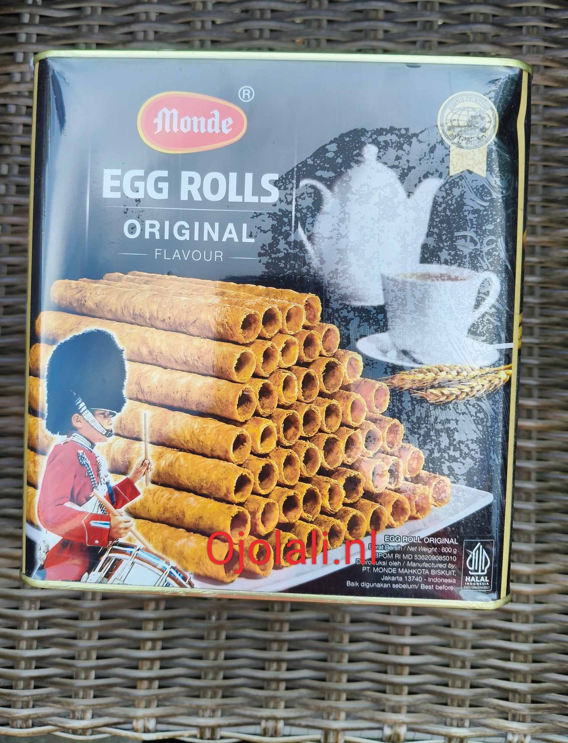 Monde biscuit serena egg roll standart 600gr