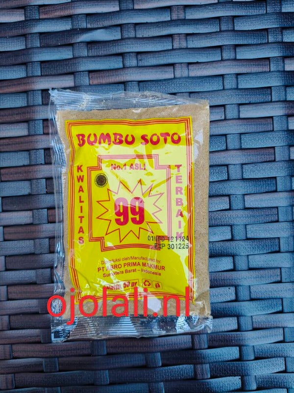 Bumbu SOTO PADANG Cap 99 ABRO  Netto 50gr