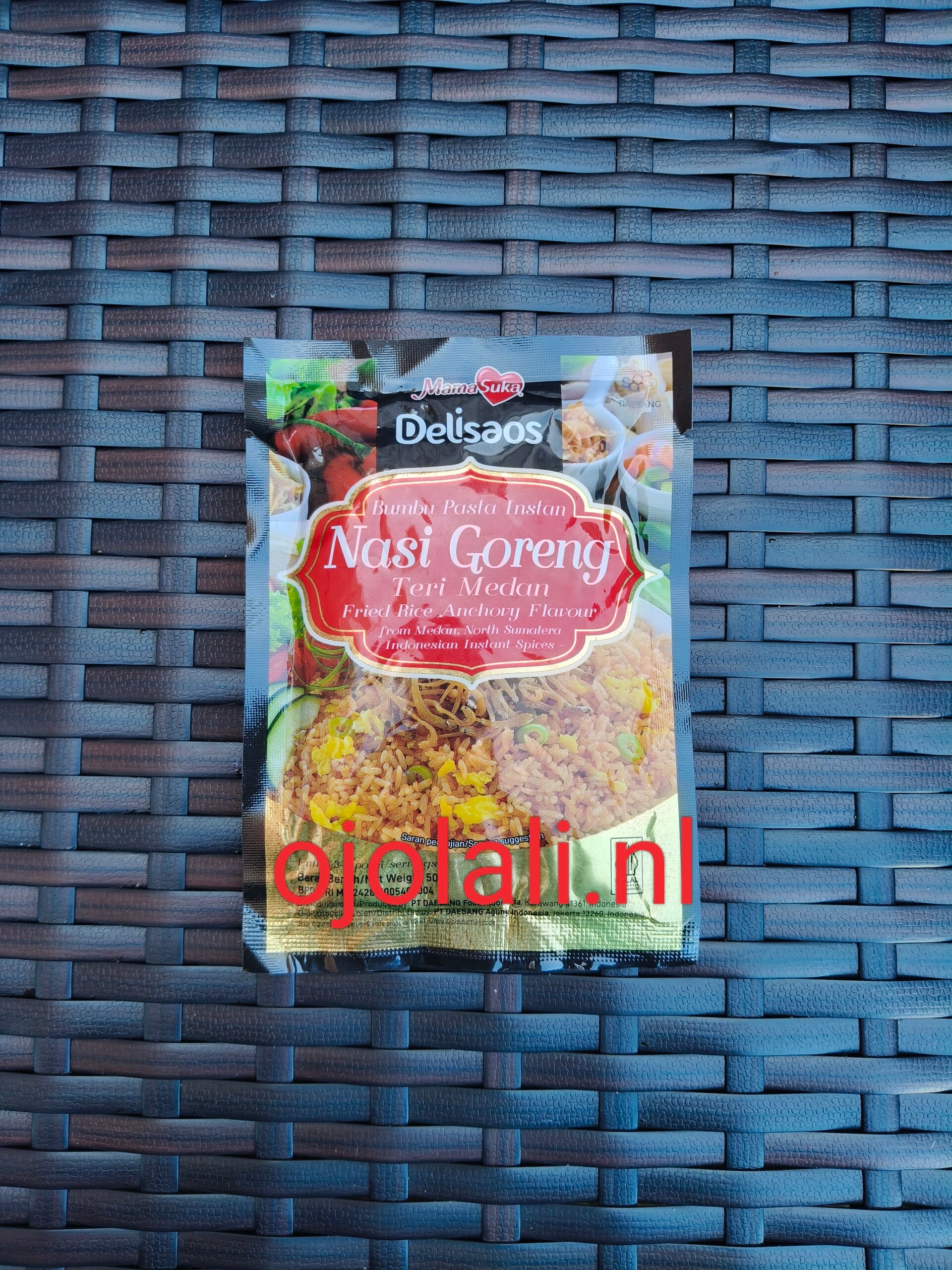 MamaSuka - Bumbu Pasta Nasi Goreng Teri Medan 50 gr