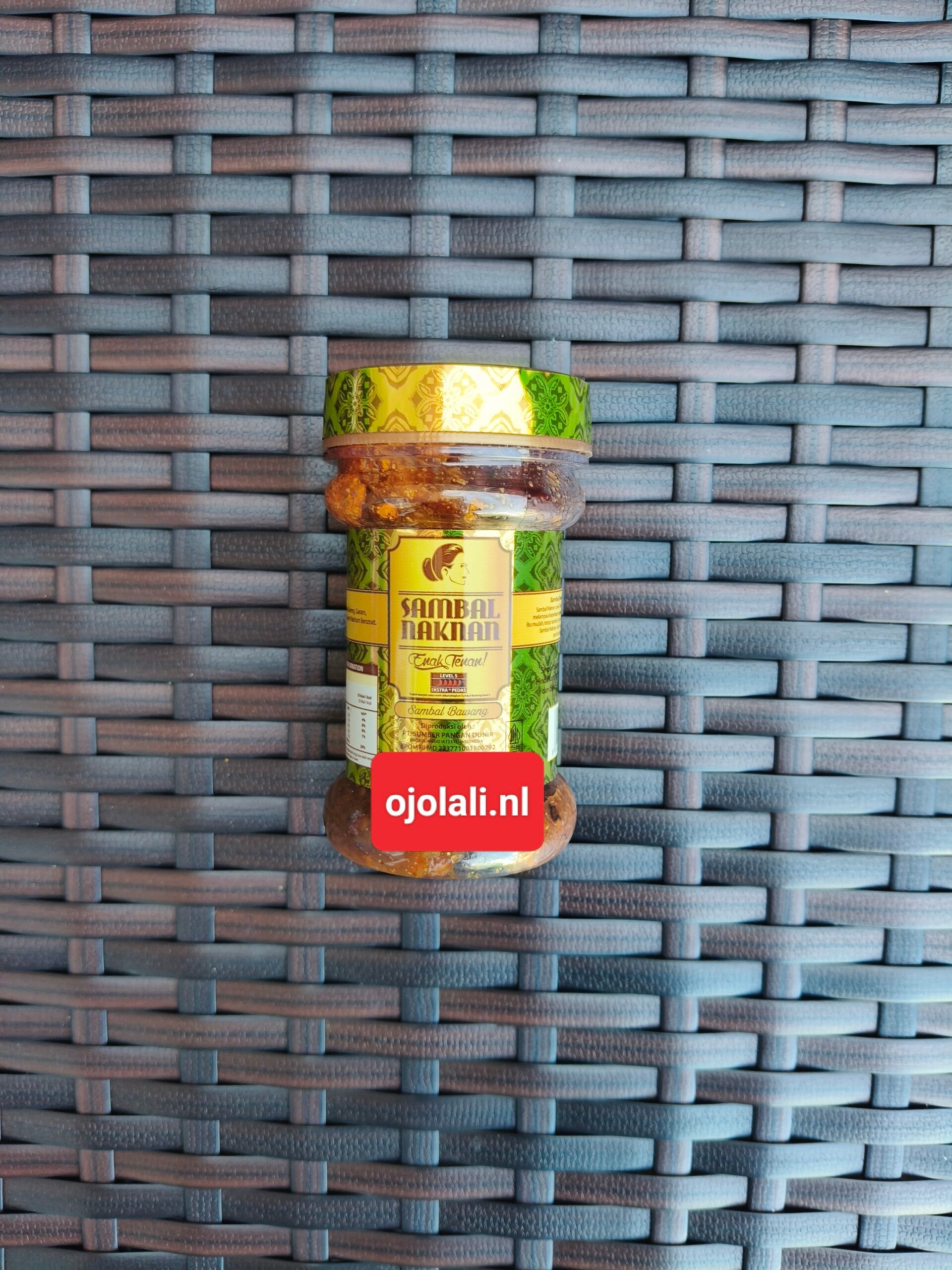 Sambal Naknan Bawang Level 5 (Extra Pedas) 140g