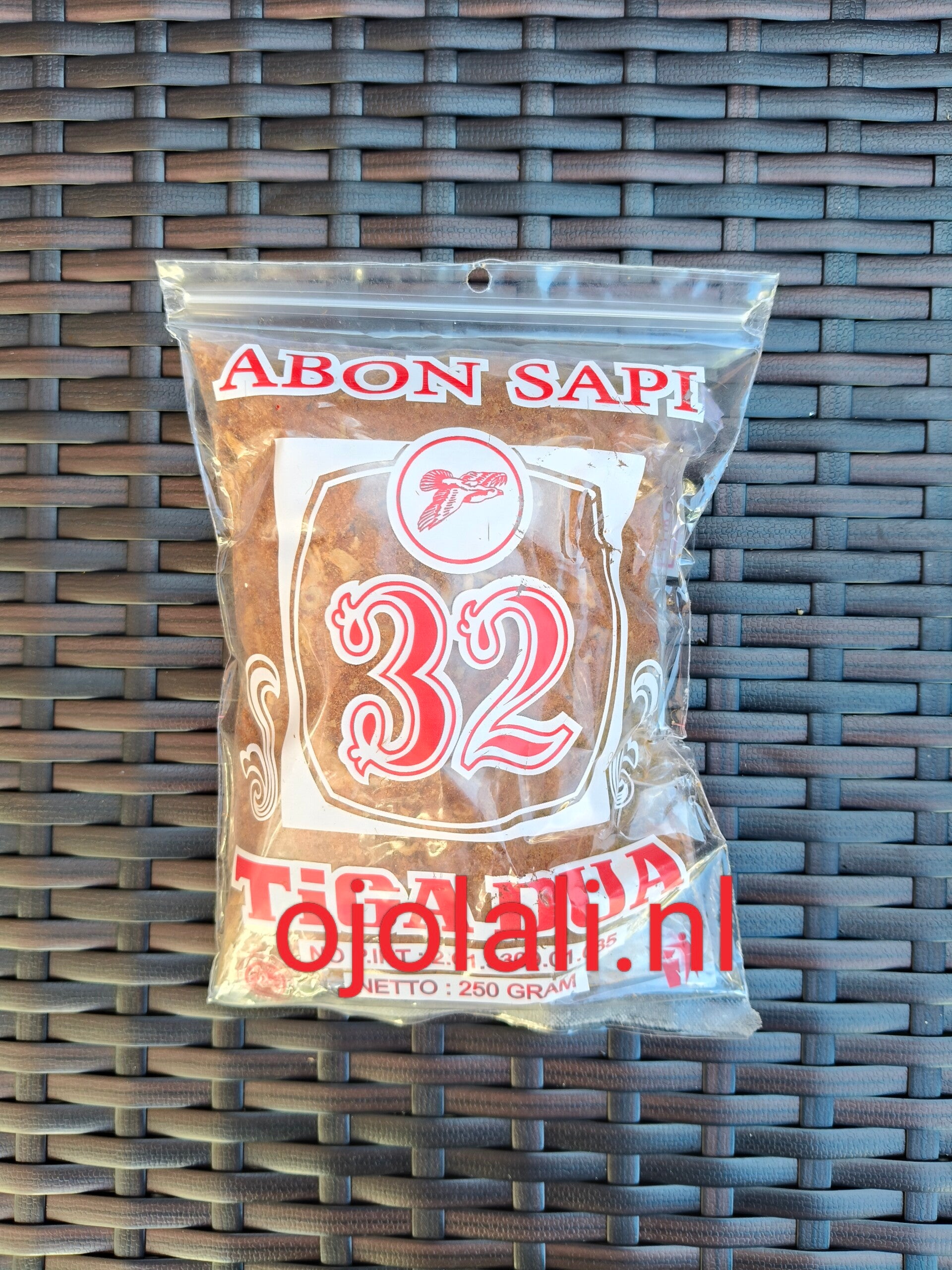 Abon sapi Cap 32 Asli 250 gram
