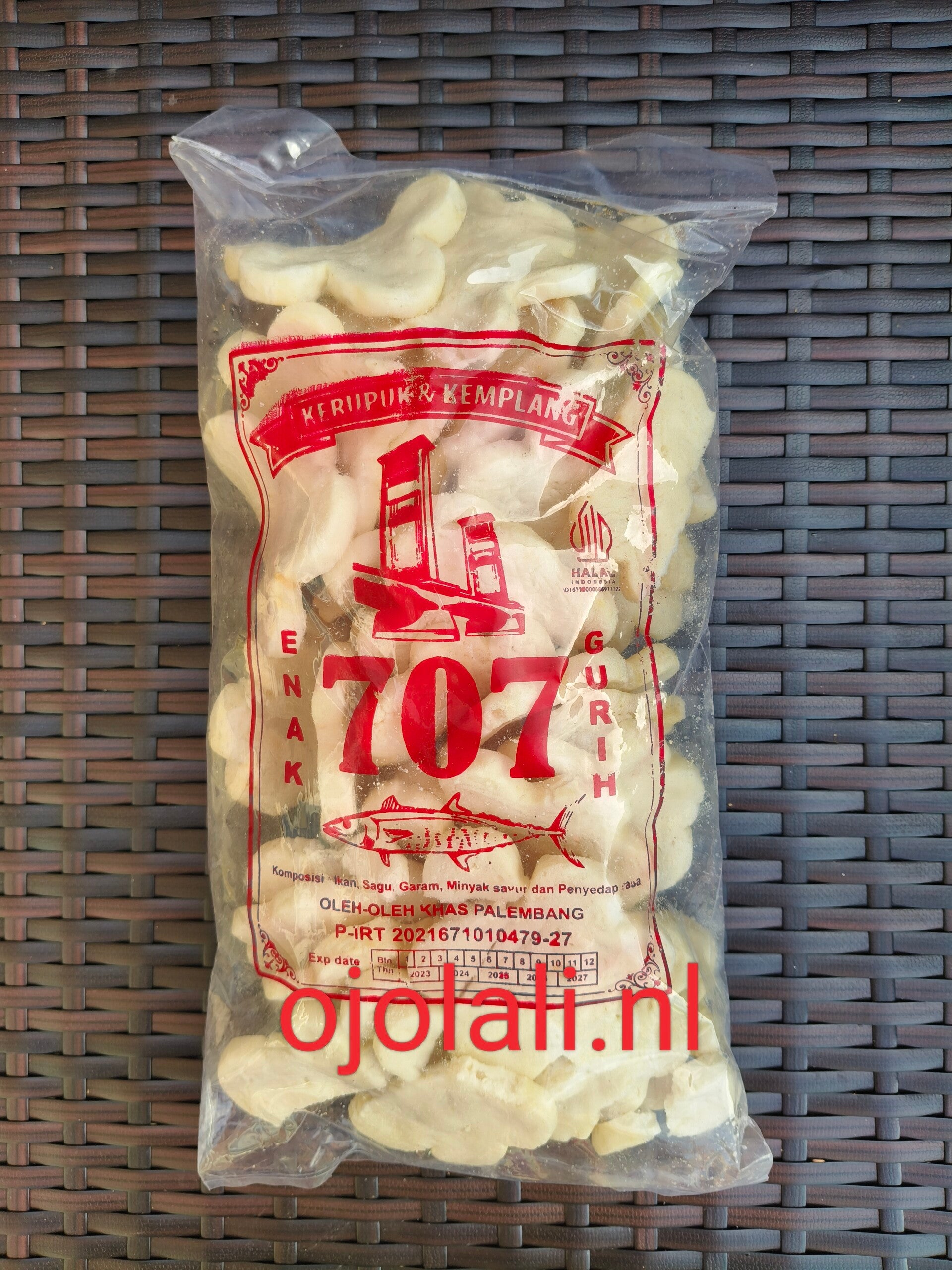 Kemplang bintang/bunga 250 G