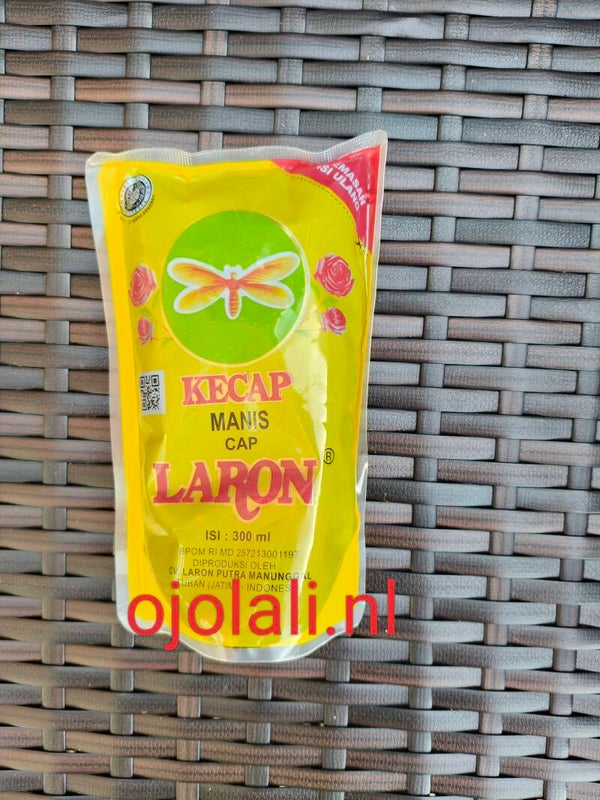 Kecap Kental Manis 300 ml cap Laron Tuban